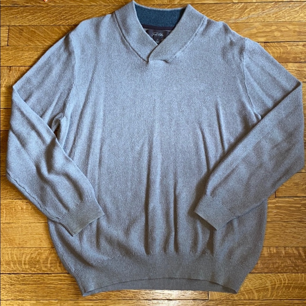 Men’s Tasso Elba cotton sweater size medium
